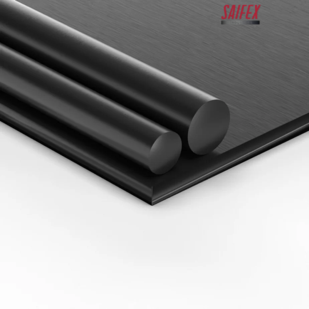 Carbon-Filled PTFE Sheets, Rods & Bushings – High Wear Resistance PTFE by Saifex Industries