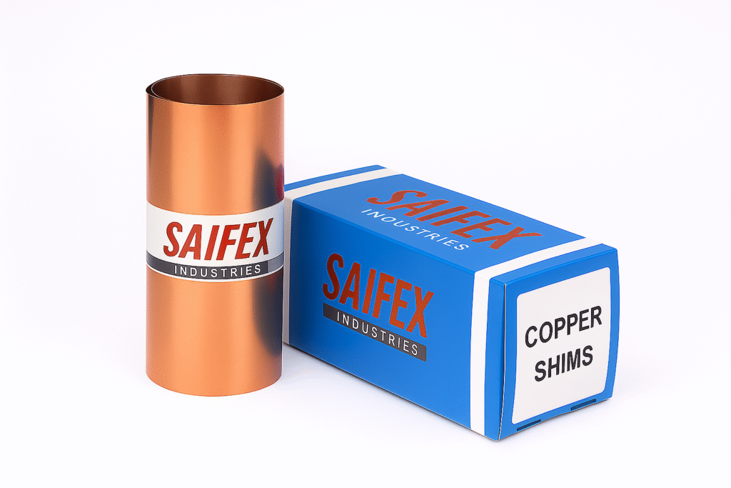 Copper Shims – High Conductivity Electrical and Marine Shims by Saifex Industries
