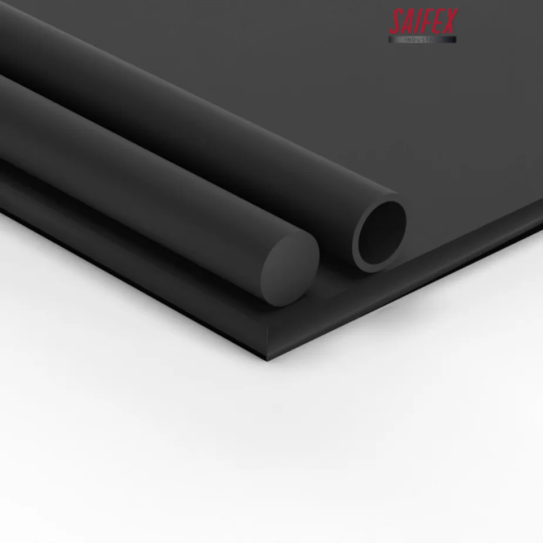 Graphite-Filled PTFE Sheets, Rods & Components – Self-Lubricating PTFE by Saifex Industries