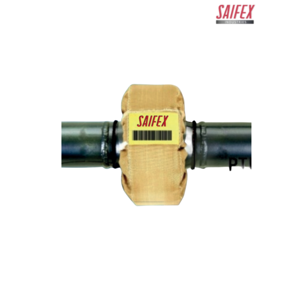 PTFE Flange Guards – Chemical Spray Safety Shields by Saifex Industries